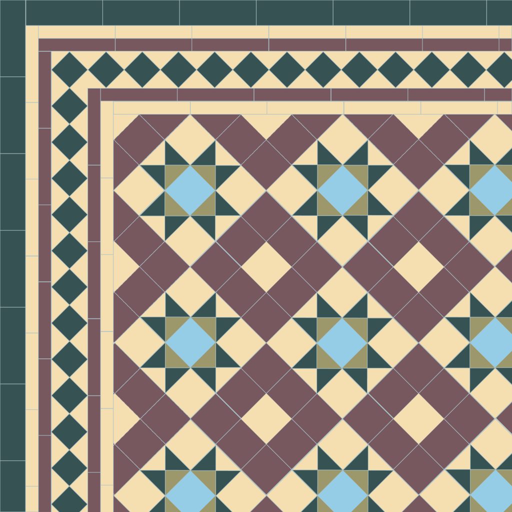 Victorian Tiles LVT 120